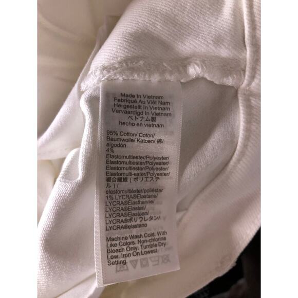 J. Crew Skirt Jean Denim A-Line Pencil Midi 5-Pocket Design White NWT Size 16 - Picture 10 of 11